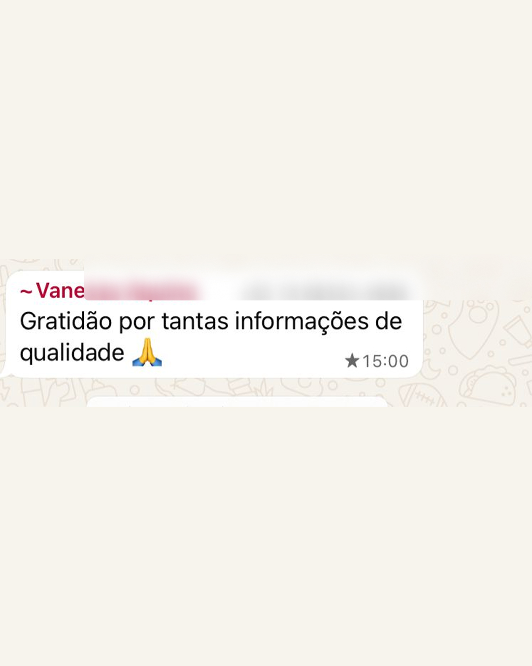 Depoimento 3 de mãe da comunidade Conexão Mãe